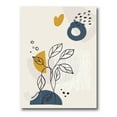 thumbnail image 2 of Designart Vintage Boho Minimalistic Flowers II Canvas Wall Art, 2 of 4