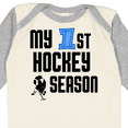 thumbnail image 4 of Inktastic My 1st Hockey Season Boys Long Sleeve Baby Bodysuit, 4 of 5