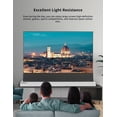 thumbnail image 5 of S Electric Tension Floor Screen With Obsidian Long Throw ALR (Ambient Light Rejecting Material)【Recommended For Normal/Standard/Long Throw Projector Use】, 5 of 6