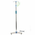 thumbnail image 2 of Portasueros telescópico, soporte para intravenosos Soporte para bolsa intravenosa de acero inoxidable Poste para bolsa intravenosa Fiabilidad excepcional, 2 of 8