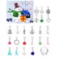 thumbnail image 2 of Xihbxyly Ofertas Prime Del Día Ofertas Relámpago Caja de Regalo En Calendario Navideño de Cuenta Regresiva 24 Días, Regalo de Navidad En Cuentas Hechas a Mano, 2 of 7