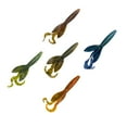 thumbnail image 1 of Charlie's Worms Brush Buster, Scented, Soft Bait for Freshwater and Saltwater, 6pk, 1 of 1
