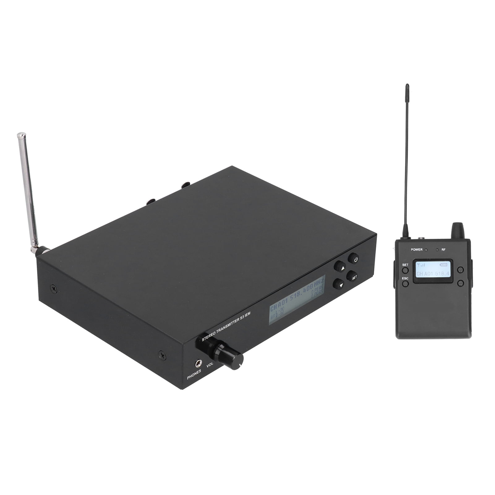 System Wireless Earbud Monitor System Wireless Earphone Monitor Ear Return System 518-554MHz