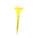 thumbnail image 1 of Cepillo para teñir el cabello, cepillo recto para teñir el cabello, peine para teñir, herramienta para teñir el cabello. Amarillo, 1 of 9