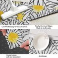 thumbnail image 3 of White Daisy Flower Black Lines Pattern Kitchen Rug Mat,Kitchen Runner Rugs Non Skid Washable,Decorative Kitchen Floor Mats for Kitchen,Sink,Laundry,17"X47", 3 of 5