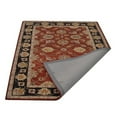 thumbnail image 4 of Rugsotic Carpets Hand Tufted Wool Eco-Friendly Area Rugs - 9'x12', Rectangle, Red Brown, Modern Contemporary Design, High Pile Handmade Anti Skid Rugs for Living Room, Bed Room (K00236), 4 of 5