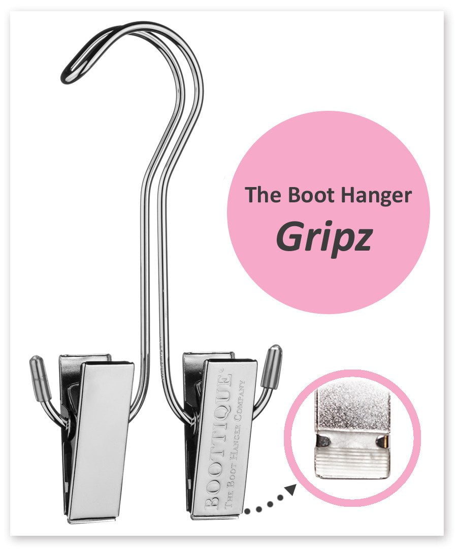picture Boot Hangers Walmart the boot rack garment with hangers fits in most closets 6 silver boot hangers included