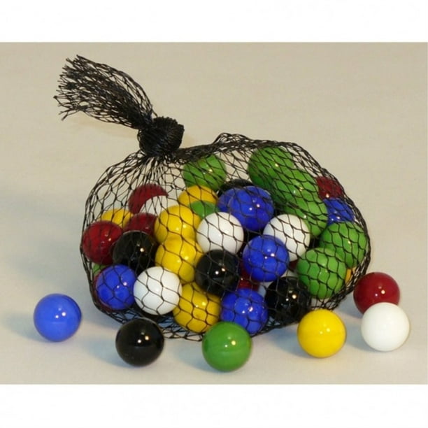 Chinese Checker Marbles MultiColored