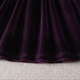 thumbnail image 7 of FYMNSI Toddler Baby Girl Velvet Long Sleeve Dress Ruffle Party Gown Dress Christmas Fall Winter Dress, 7 of 7