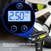 Avid Power Cordless Tire Inflator, 120W Rechargeable Air Compressor with Digital Gauge & Car Adapter, Portable for Cars, Bikes & Inflatables