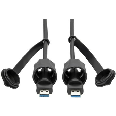UPC: 0037332209511 | Tripp Lite USB-A Cable SuperSpeed USB 3.0/3.1 Industrial Shielded M/M 6ft