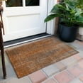 thumbnail image 6 of Addison Rugs Chantille Indoor/Outdoor Transitional Striped Paprika Washable Rectangle Rug, 1'8" x 2'6", 6 of 6