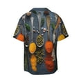 thumbnail image 2 of Haiem Various Herbs And Spices In Spoons Men's Casual Shirts Short Sleeve Button Down Shirts Fashion Textured Summer Beach Shirt-3X-Large, 2 of 7