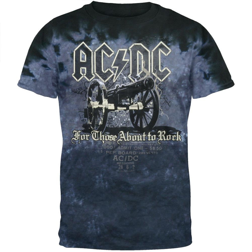 ac dc tie dye shirt