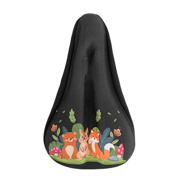 BQBQERT Silicone Foams Child Bike Seats Covers Kids Bicycles Seats Cushions Covers Thickened Bicycles Saddles Pad Bike Seats Pro