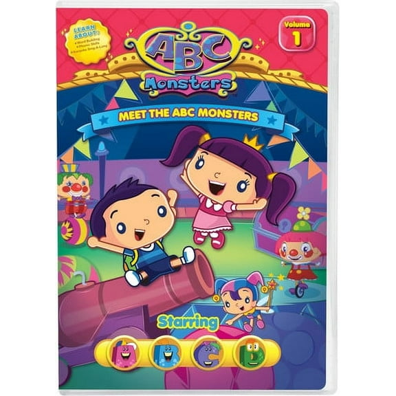 Abc Monsters: Starring Abcd (DVD), NCircle, Kids & Family