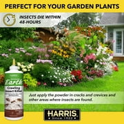 Harris Diatomaceous Earth Crawling Insect Killer, Kills Crawling Bugs & Insects, 8 oz.