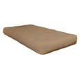 thumbnail image 1 of AJD Home Queen Size Single Foam Futon Mattress 6 Inch 80" x 60" Khaki, 1 of 6
