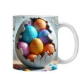 thumbnail image 2 of Kitchen Decor Qwtwty Easter Ceramic Coffee Mark Cup Tea Water Cup New Style Mug 350ml Easter Ceramic Coffee Mark Mug, 2 of 4