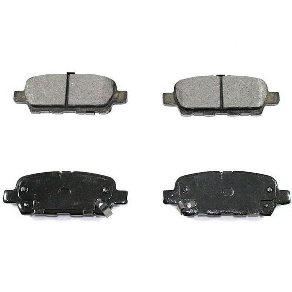 Rear Brake Pad Set - Compatible with 2003 - 2007, 2009 - 2019 Nissan Murano 2004 2005 2006 2010 2011 2012 2013 2014 2015 2016 2017 2018
