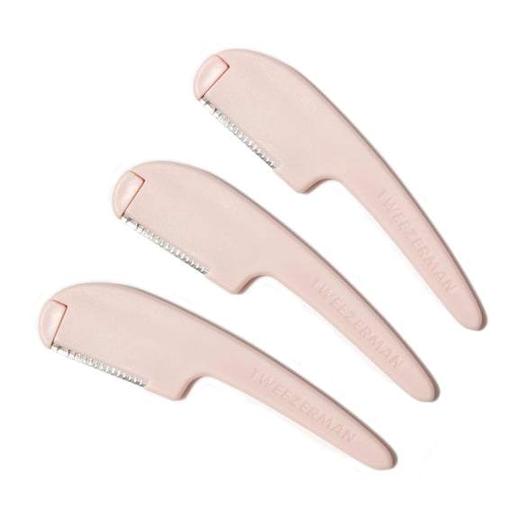 Tweezerman Prep & Plane Facial Razors, Dermaplaning Tool, Plastic
