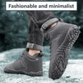 thumbnail image 5 of Yunkctuk Mens Womens Barefoot Shoes Winter, Men's Women's High-top Walking Shoes Snow Boots,Thickened Warm Fur Lined Non-slip Hiking Cotton Boots., 5 of 7