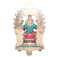 thumbnail image 4 of StatueStudio Ganesha Statue Temple Decor Lord Ganesh Murti Religious Showpiece Ganpati Idol Gift Item for Gift item for Diwali Pooja, Mandir, Home Decor and Office Table (7 X 5 X 11.5 Inch), 4 of 6