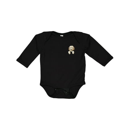 

Inktastic Pocket Goldendoodle Gift Baby Boy or Baby Girl Long Sleeve Bodysuit