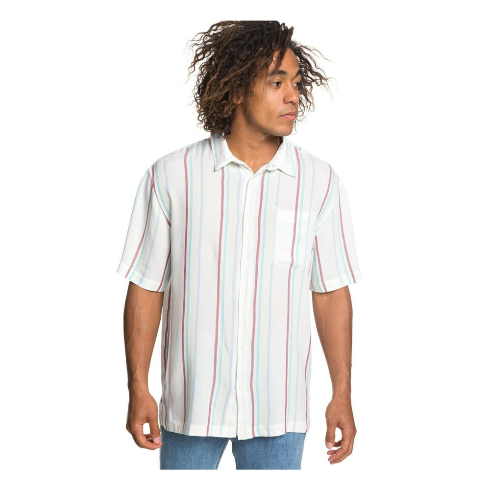 quicksilver button up shirt