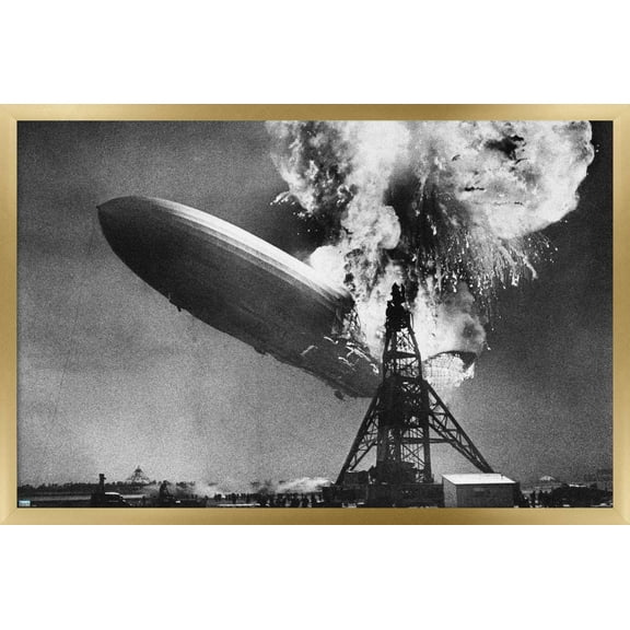 Trends International Printed Framed Poster, 22.37" x 34"