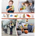 thumbnail image 3 of DolliBu Yellow Snail Stuffed Animal with Basketball Plush - Soft Plush Huggable Snail, Adorable Playtime Plush Toy, Cute Wildlife Gift, Basketball Plush Animal Toy for Kids, Adults - 9 Inch, 3 of 6