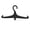 Black, variant on CEORPER Scubas Diving Wetsuit Hanger with Din Threads Vest Hanger for Diving Gears