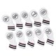 thumbnail image 4 of Paquete de 10 fundas para palos de golf, fundas impermeables para wedges de golf y fundas para hierros de golf. Blanco, 4 of 9