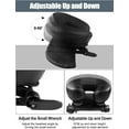 thumbnail image 3 of Le Vechtoo Massage Table Face Cradle Cushion, Face Cradle Down Tabletop Massage Kit Adjustable Massage Table Headrest Face Pillow with Platform for Massage Chair SPA Bed (Black)173, 3 of 7