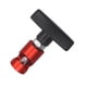 thumbnail image 5 of Abrazadera de barra de soporte de amortiguador de capó de coche para accesorios mecánicos automotrices de aluminio Fondo sin agujero rojo, 5 of 8
