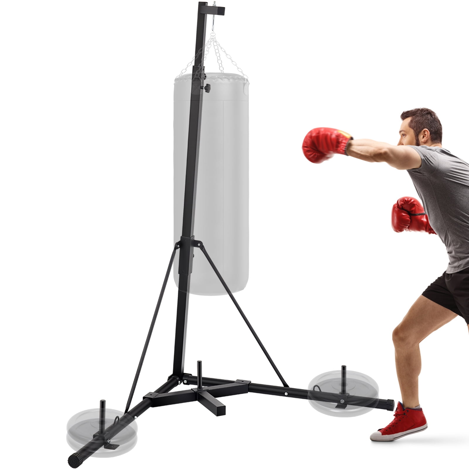 39 inch Boxing Punching Bag Unfilled MMA Training Bag Workout Sandbags UK Stock 