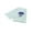 Indigo, variant on Fennco Styles Jellyfish Hemstitch French Knot Guest Bar Towels, 14"x22, 4-piece Set