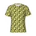 thumbnail image 3 of Naloa Avocado Men's T-Shirt Sport T-shirt Men's Basic Tee Casual Men's Shirt, Round Neck, Short Sleeves - Medium, 3 of 5