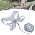 thumbnail image 4 of Pet Harness Leash Set, Pet Reflective Training Vest Adjustable Polyester Cotton Detachable  For Training For Puppy Blue, 4 of 8