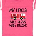 thumbnail image 4 of Inktastic Uncle Firefighter for Nephew Boys or Girls Baby Bodysuit, 4 of 5