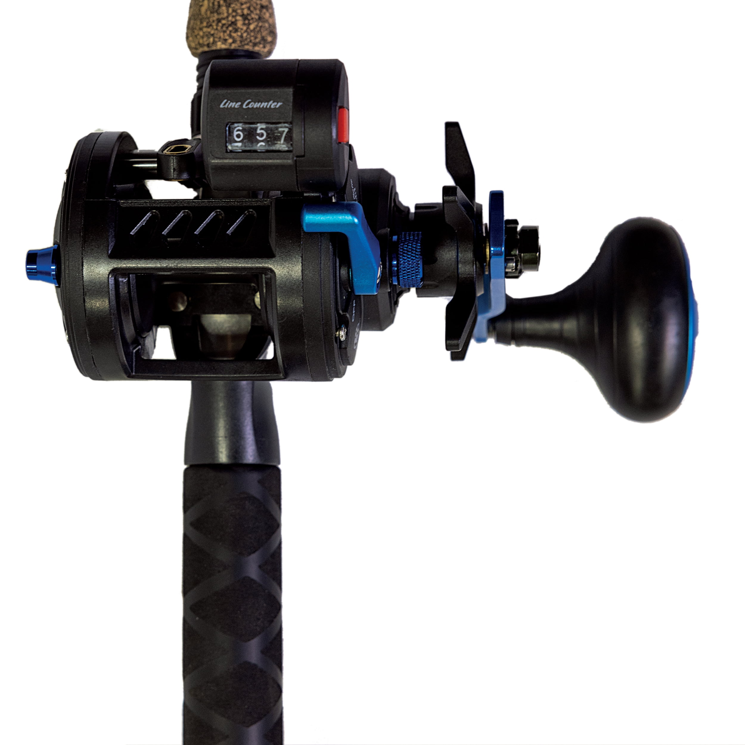 Eagle Claw Featherlight 8'6" Trolling Combo - Level Wind Line Counter Trolling Reel
