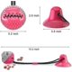 thumbnail image 2 of Juguete para perros con ventosa, cepillo de dientes para perros, juguete para masticar Molar para mascotas, regalo de juguete para masticar con cepillo de dientes para perros, 2 of 5