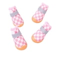 thumbnail image 2 of 4 Pack Dog Boots for Small Dogs,Breathable Puppy Shoes with Adjustable Straps,Paw Protectors for Hot Pavement Summer Dog Shoes, 2 of 5