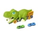 thumbnail image 1 of Camión de dinosaurios de juguete para niños, camión de dinosaurio grande, juego de camión de transporte de dinosaurios, coche extraíble, regalos de cumpleaños para niños y niñas, 1 of 8