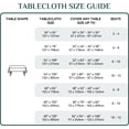 thumbnail image 6 of Christmas Gingham Checkered Rectangle Tablecloth - Buffalo Plaid Farmhouse Table Cloth Waterproof Stain Resistant Table Cover for Kitchen/Party/Holiday - Black and Red, 60 x 84 Inch, 6 of 6