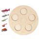 thumbnail image 1 of Tablero de ciclo de vida, juguete para niños, juguetes educativos tempranos, material didáctico de naturaleza para Navidad. Salmón, 1 of 8
