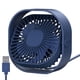 thumbnail image 1 of Pequeño ventilador de escritorio USB, ventilador de mesa portátil de 3 velocidades, mini ventilador personal, pequeño ventilador de refrigeración por enchufe USB, ventilador de escritorio si, 1 of 5