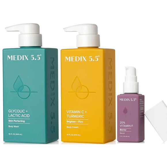 Crema corporal antienvejecimiento Skincare Set Medix 5.5 con vitamina C