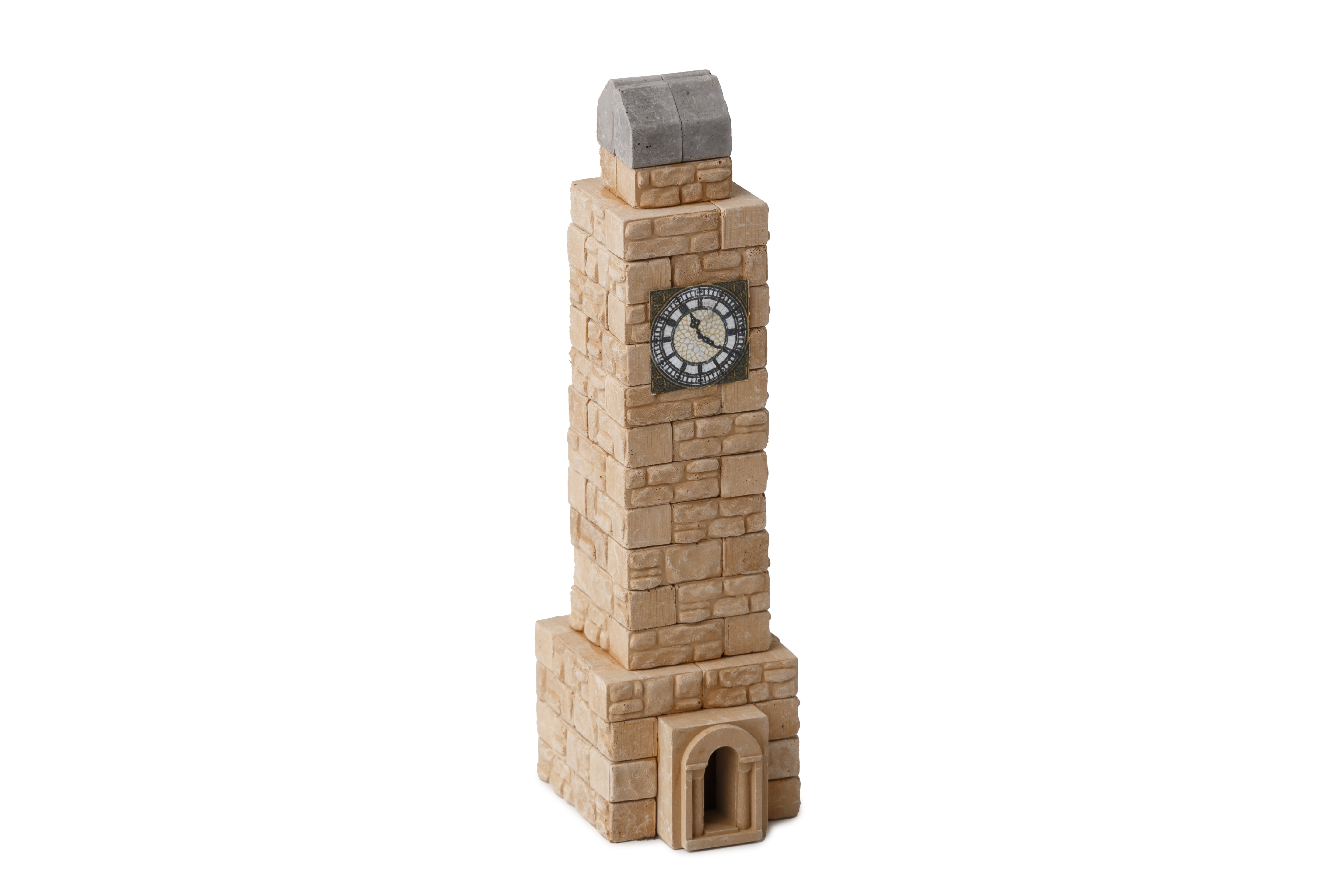 Mini bricks construction set Clock Tower 85 pcs. Glue included