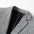 thumbnail image 5 of Chaqueta de traje para hombre, informal, de primavera, fina, para hombre de mediana edad, chaqueta vaquera sencilla, práctica chaqueta vaquera para papá, que no necesita planchado, 5 of 5